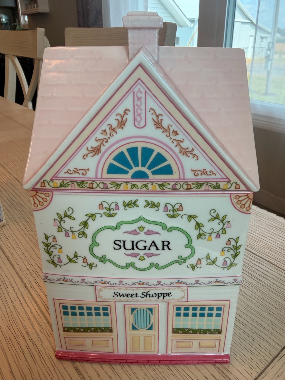 Lenox Village Sugar Canister